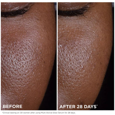 Multi-Active Glow Serum Vitamin C + AHA Smoothing, Radiance-Boosting Glow